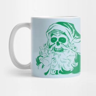 Skeleclaus (green) Mug